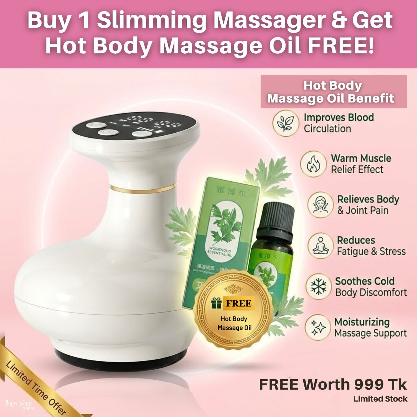 Full Body & Belly Fat Burner Device [Rechargeable]