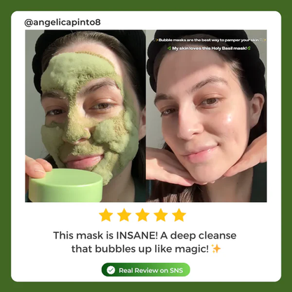 Holy Basil Bubble Mask