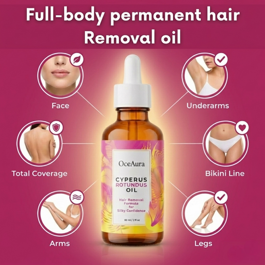 OceAura™ Permanent Hair Reduction Oil