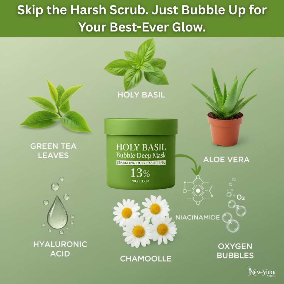 Holy Basil Bubble Mask