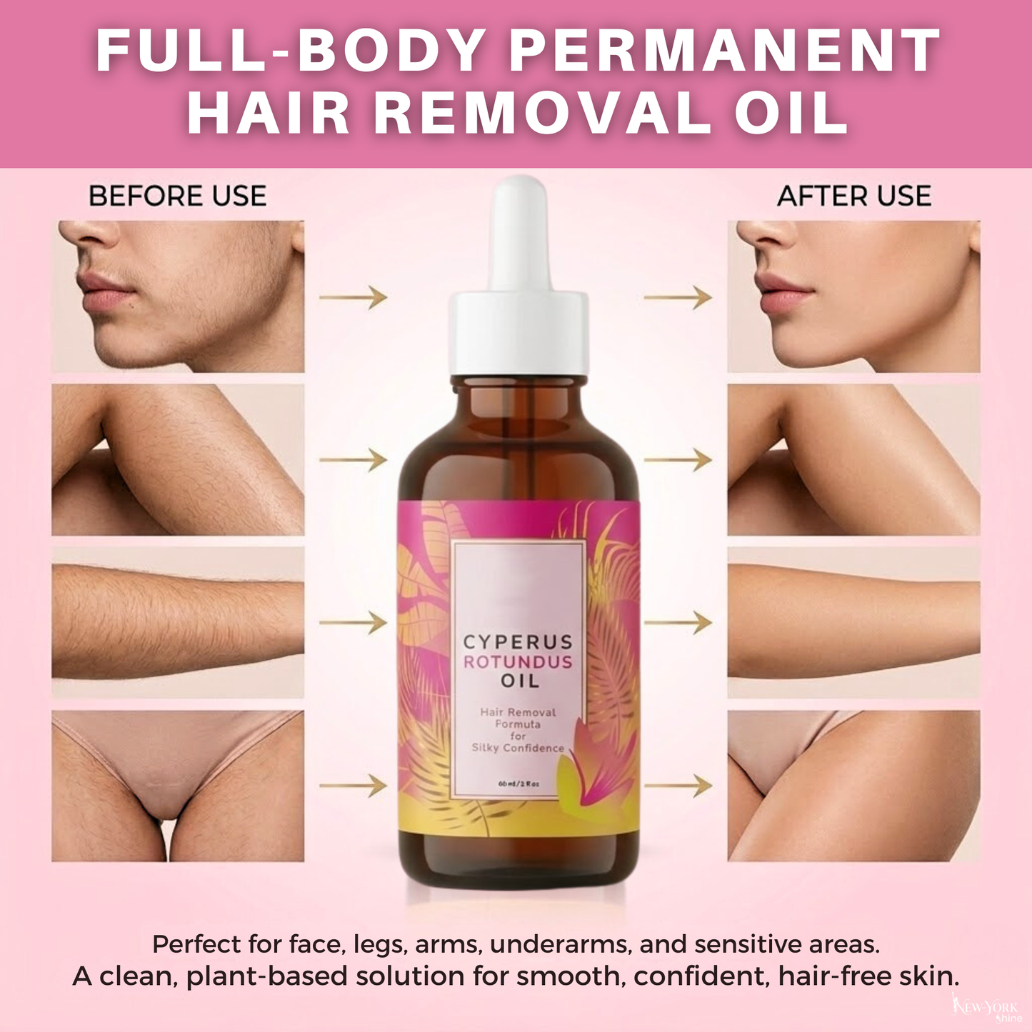OceAura™ Permanent Hair Reduction Oil