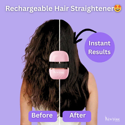 Portable Mini Hair Straightener™ [Rechargeable]