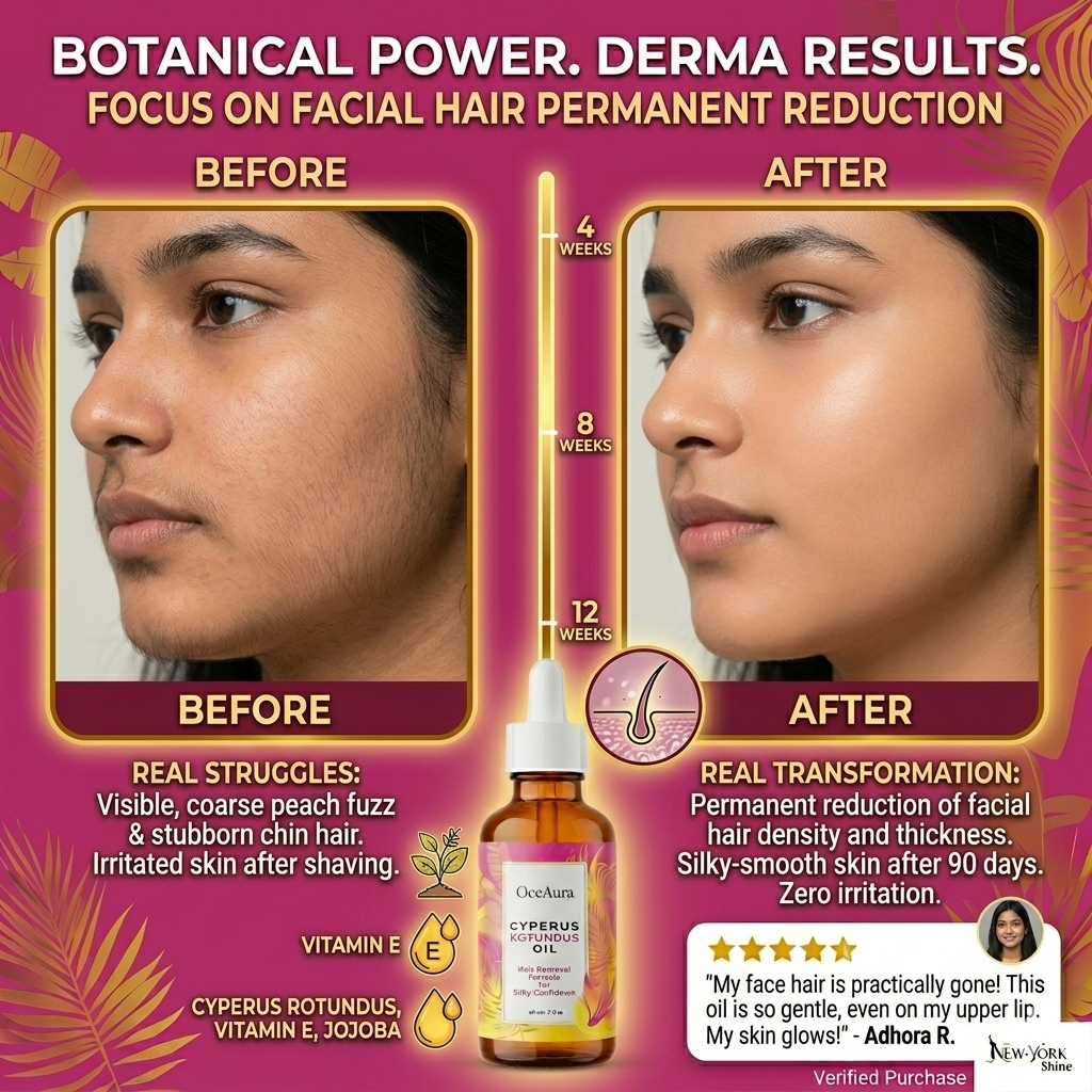 OceAura™ Permanent Hair Reduction Oil