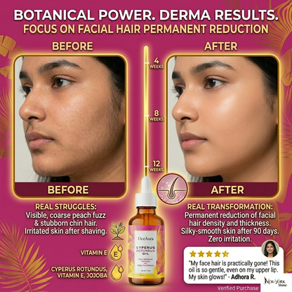 OceAura™ Permanent Hair Reduction Oil