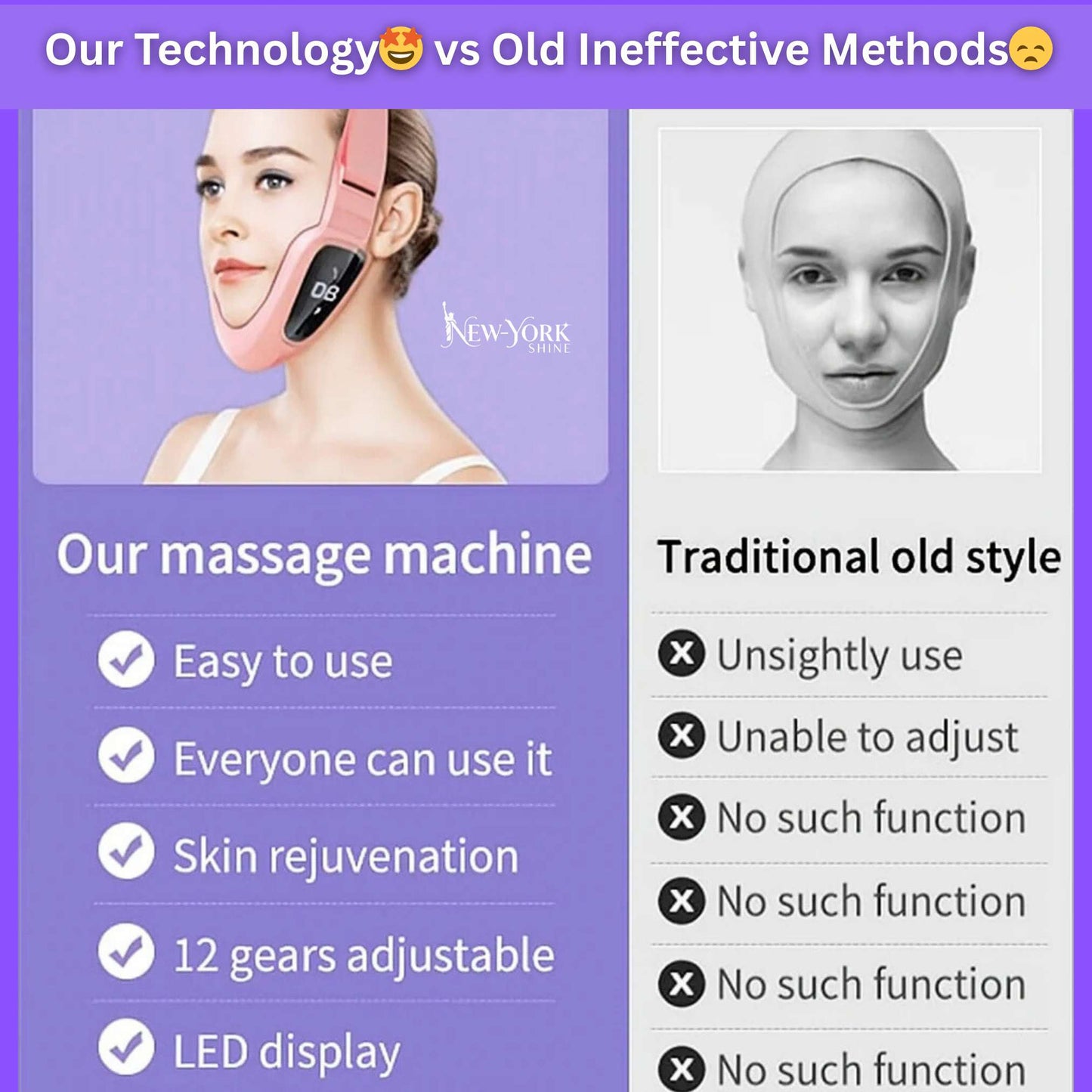 Face Fat & Double Chin Removal Device™ [Rechargeable]