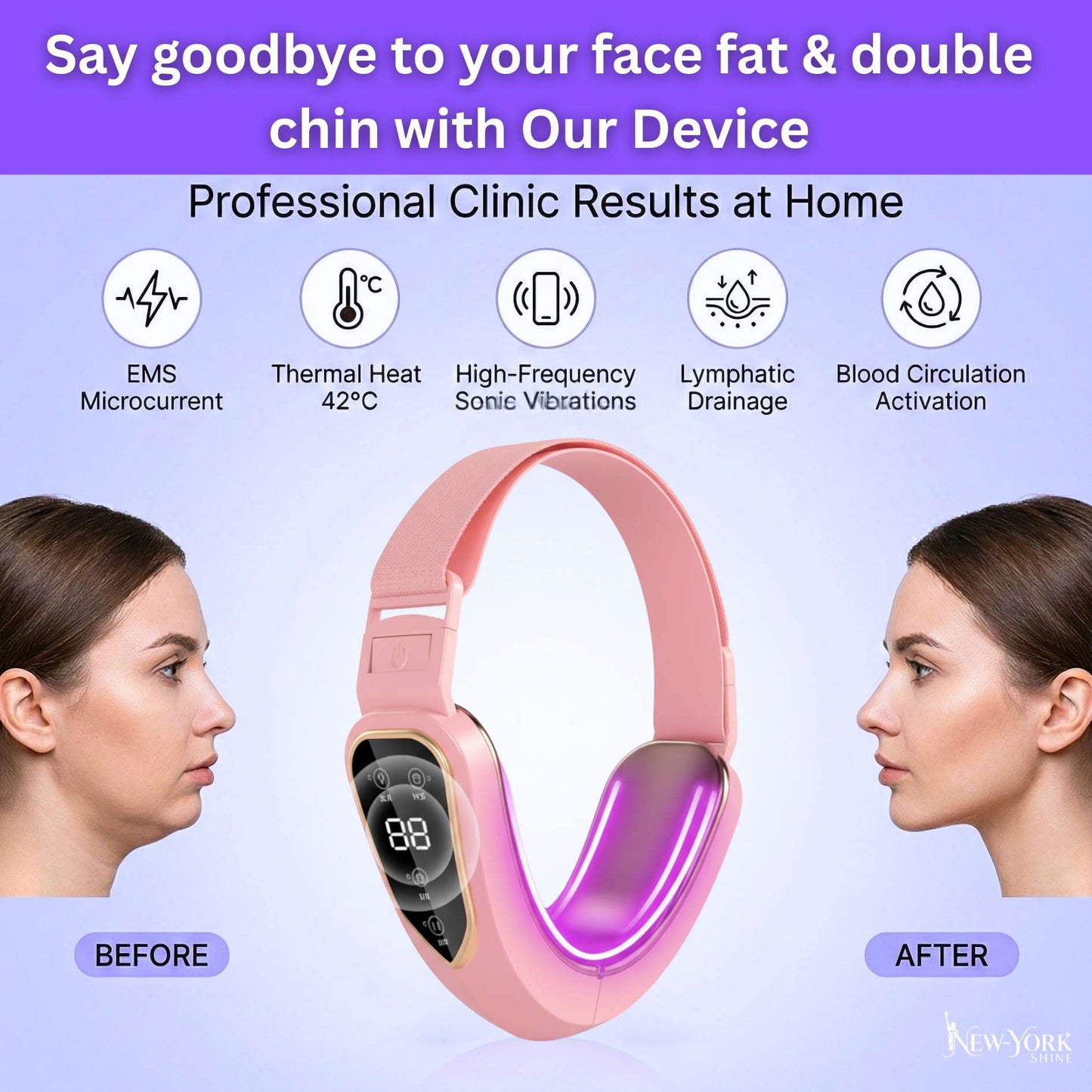 Face Fat & Double Chin Removal Device™ [Rechargeable]