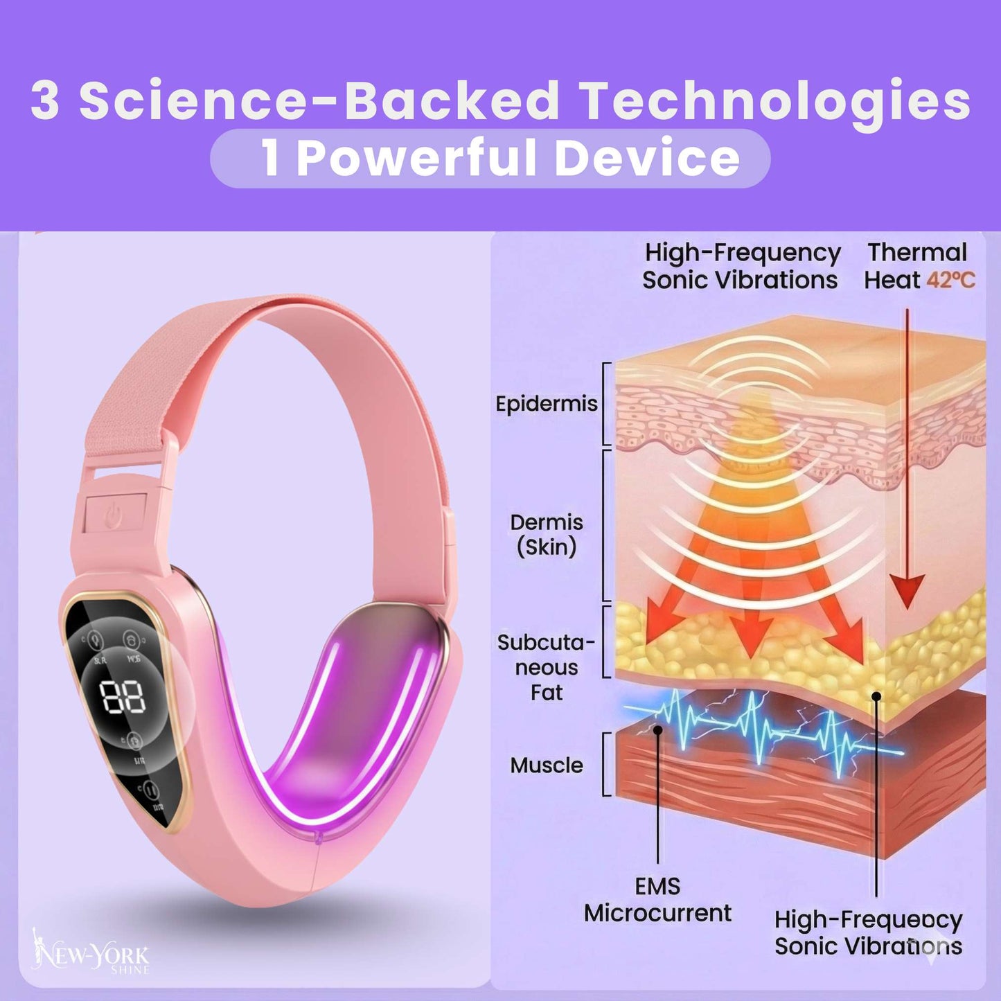 Face Fat & Double Chin Removal Device™ [Rechargeable]